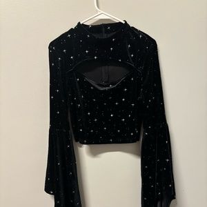 Starry Crop Top